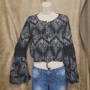 Boho crop top